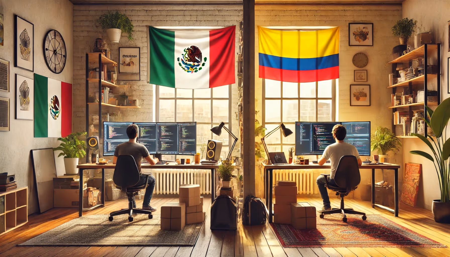 Hire remote AI Engineers in Mexico vs Colombia