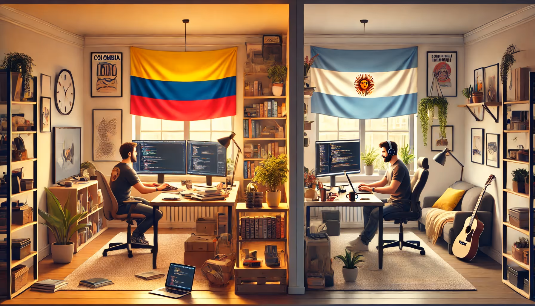 Outsourcing AI Development in Colombia vs. Argentina