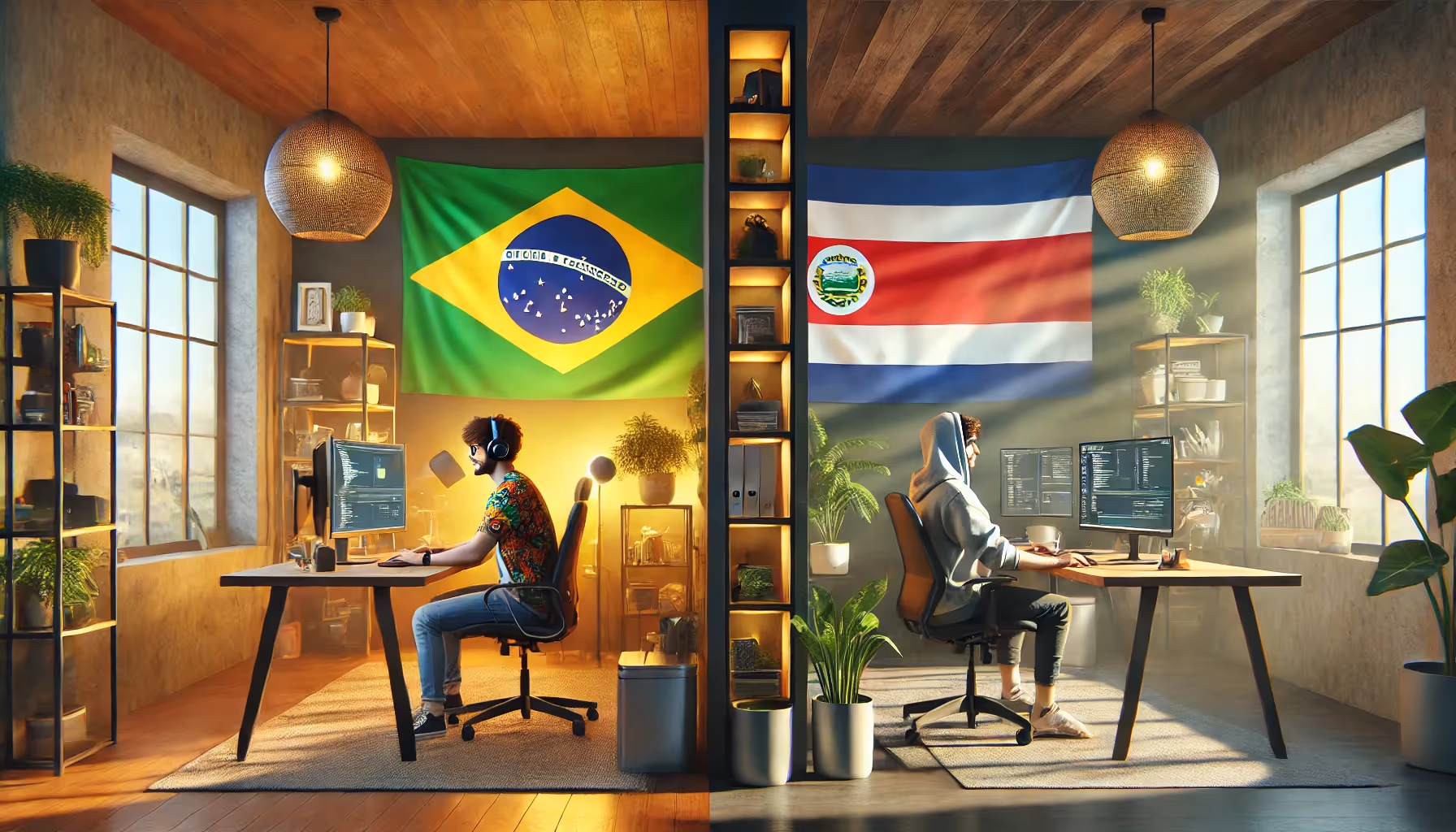 Software Engineer Temp to Hire in Brazil vs Costa Rica