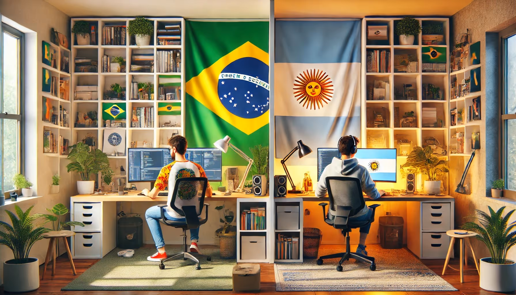 Hire Nearshore Developers in Brazil vs. Argentina