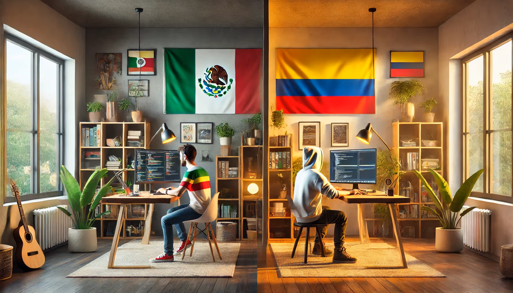 App to hire CAD designers in Mexico vs Colombia
