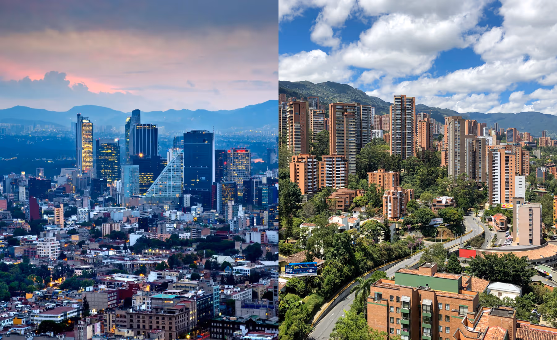 Nearshore App Developers in Mexico City vs Medellin 