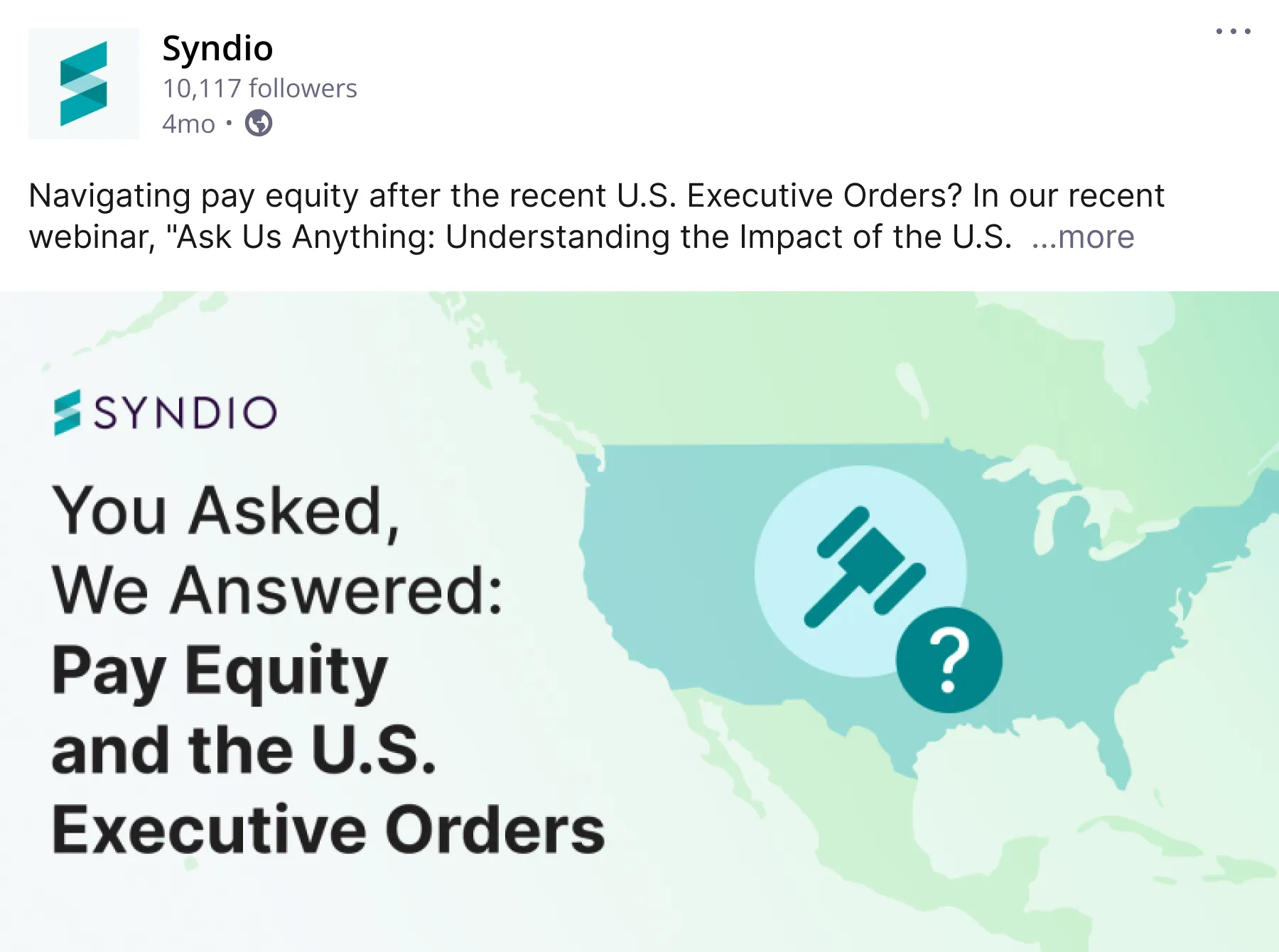 Social graphic promoting a blog article