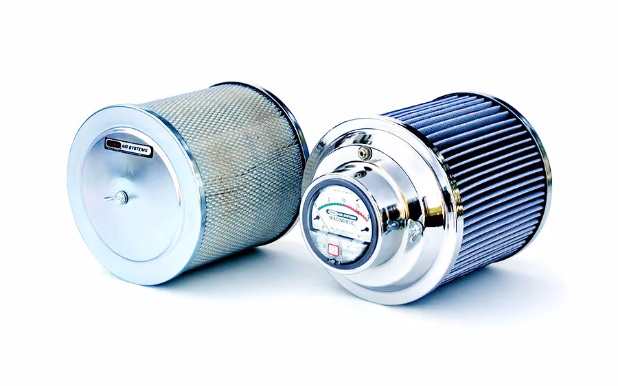 Air Knife System Filter Silencer Assembly