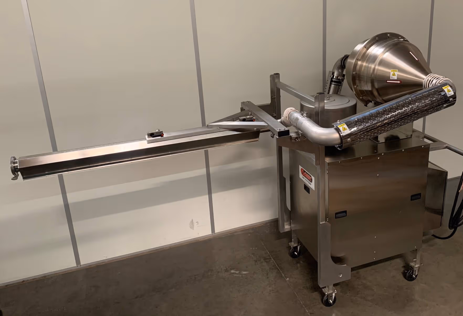 Helical Drum Air Knife