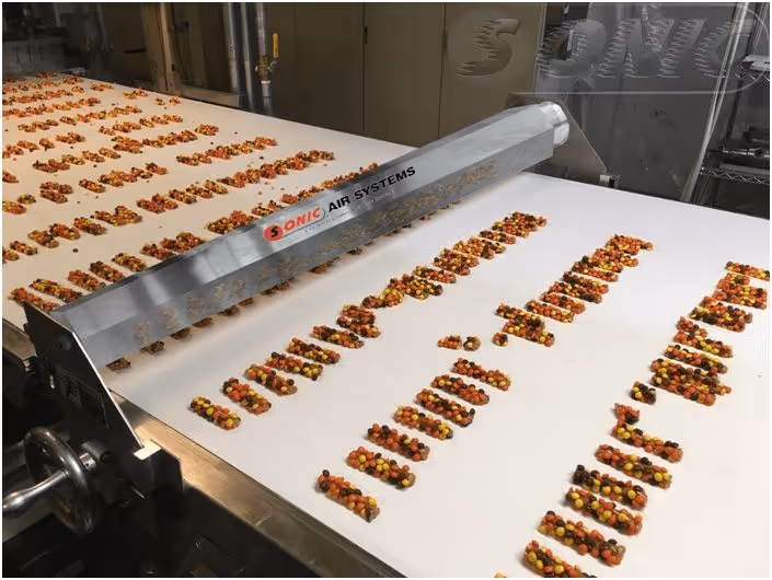 Food Debris Blow Off