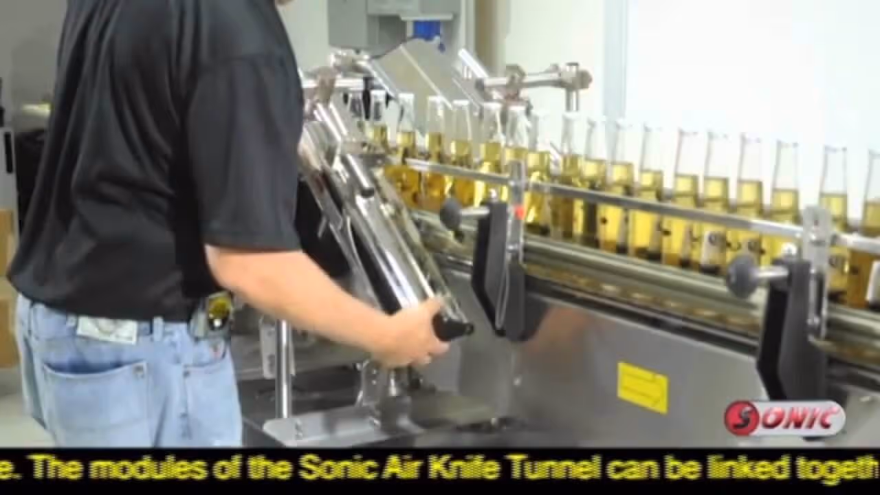 Installing A Sonic Modular Air Knife Tunnel