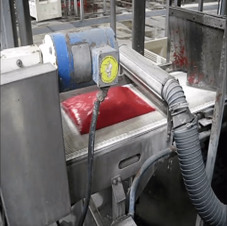 Air Knife Drying Food and Drinks Pouches 
