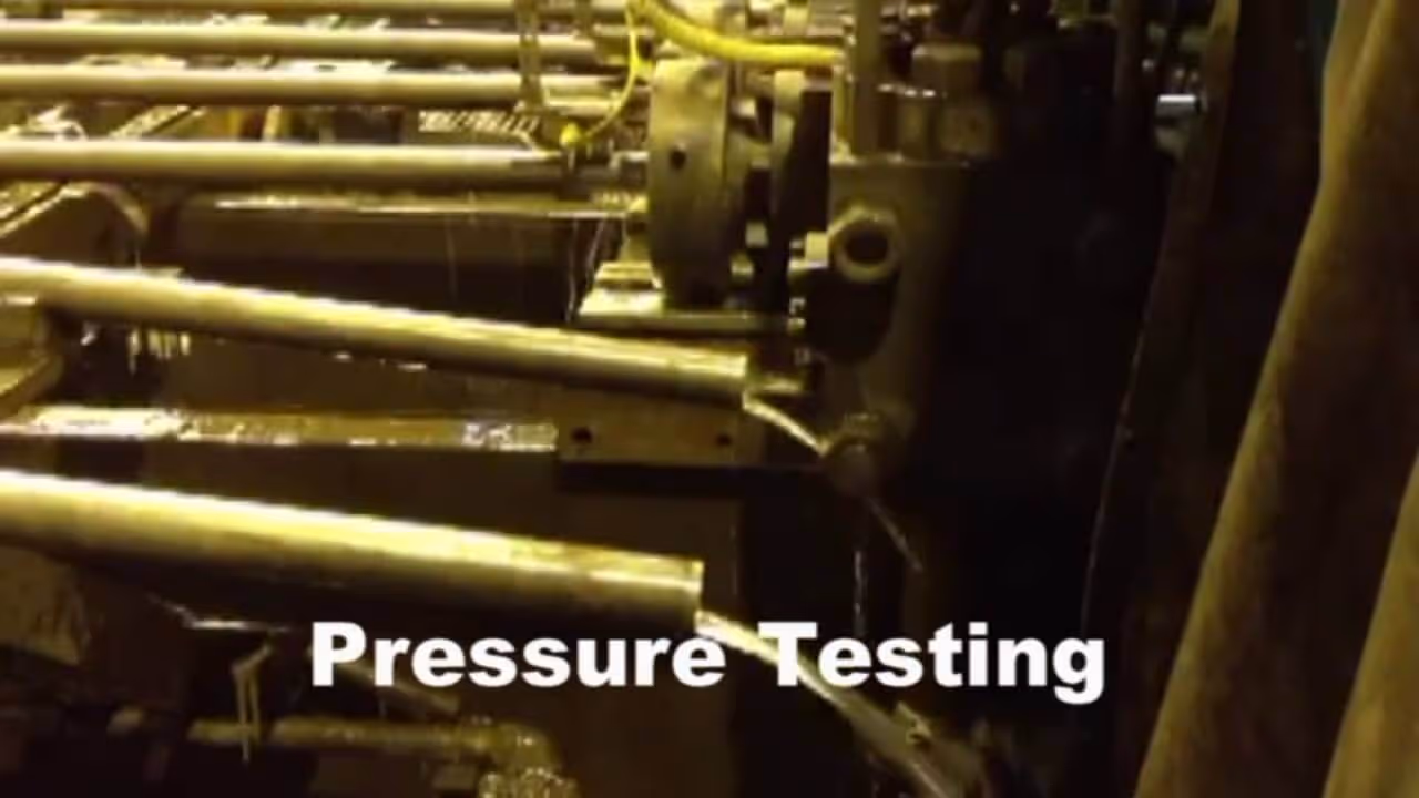 Pipe Drying After Hydrostatic Testing