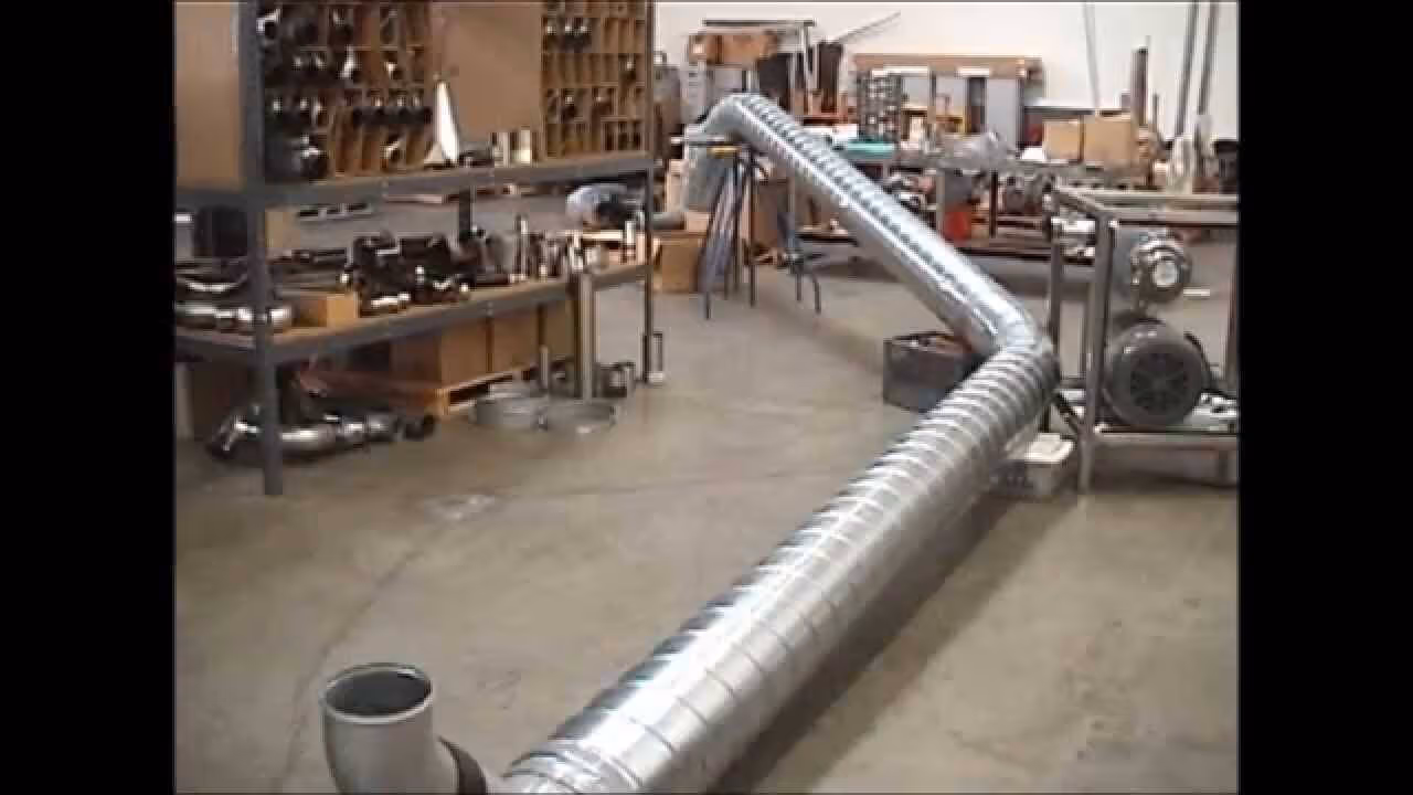 Air Conveying Steel Edge Trim With Air Eductor