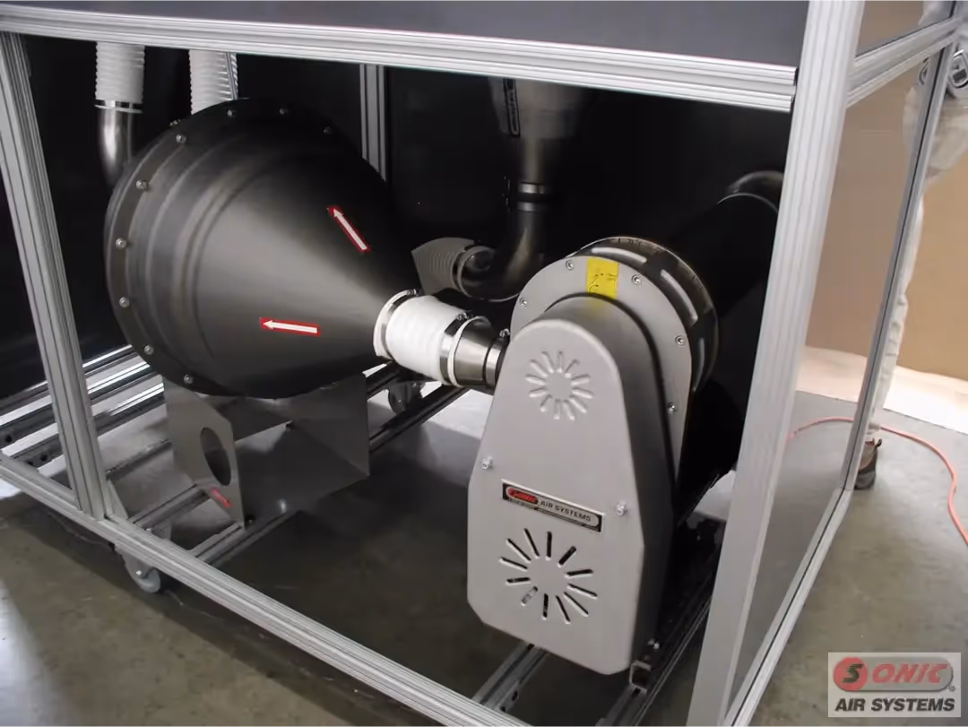 Mobile HEPA Blower