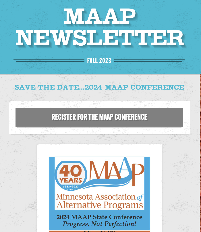 MAAP Newsletter (November)