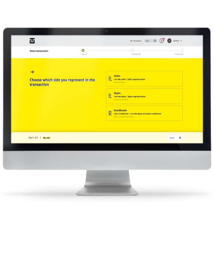 Coordinator Screen