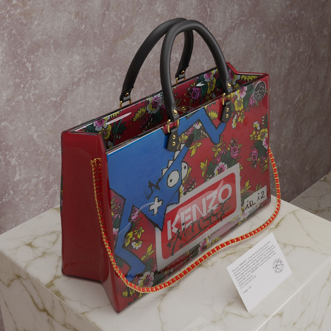 A luxury bag