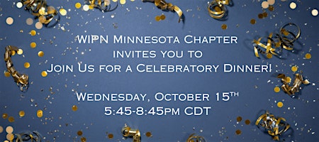 Join us for a Celebratory Dinner!