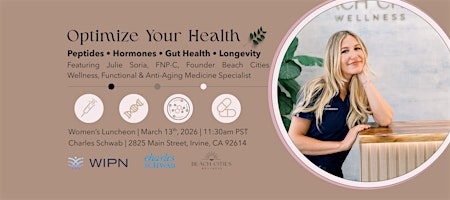 WIPN SoCal: Optimize Your Health