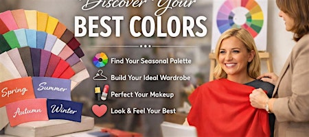 WIPN Member Event: Discover Your Best Colors thru Color Analysis!