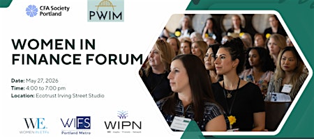 WIPN Oregon: 3rd Annual Women in Finance Forum