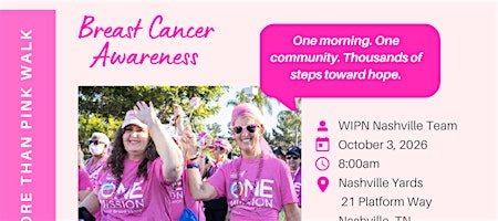 WIPN Nashville More Than Pink Walk