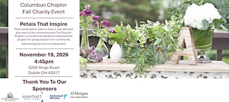WIPN Columbus: Petals That Inspire – A Floral Workshop & Networking Event