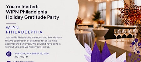 WIPN Philadelphia Holiday Gratitude Party