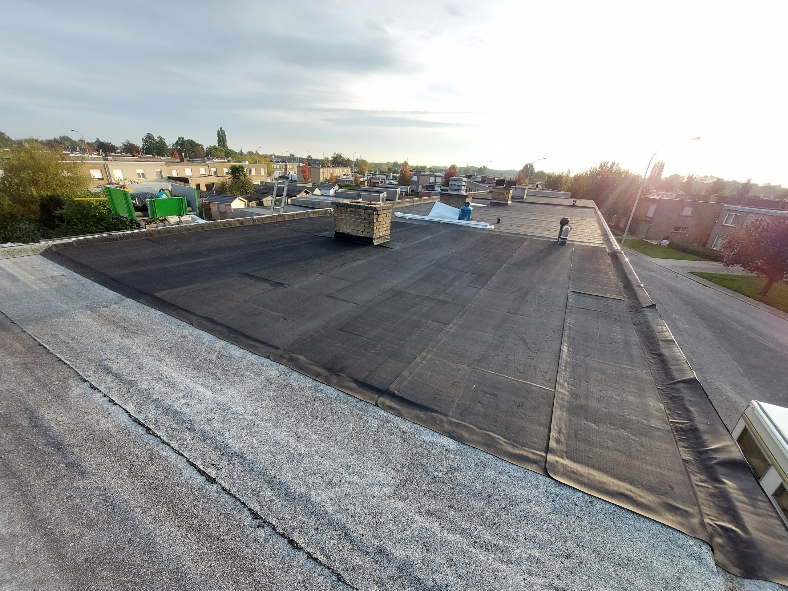 Biezenhof: Plat dak EPDM