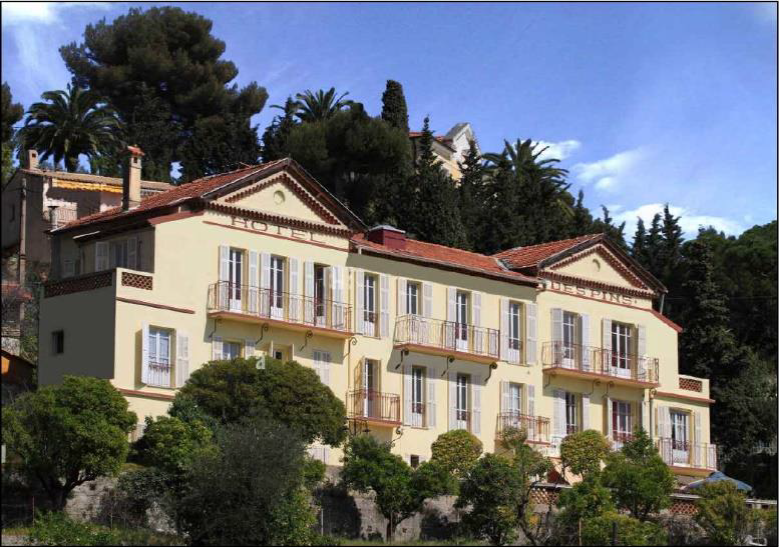 Réhabilitation de l'Hôtel des Pins à menton en 8 logements