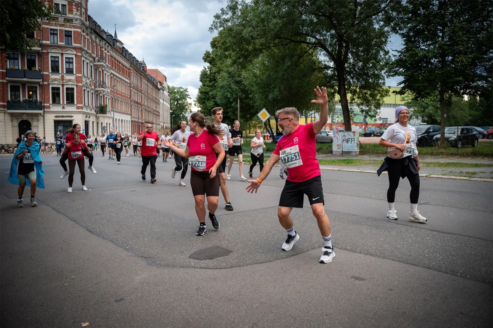 Jörg beim Firmenlauf Chemnitz 2026