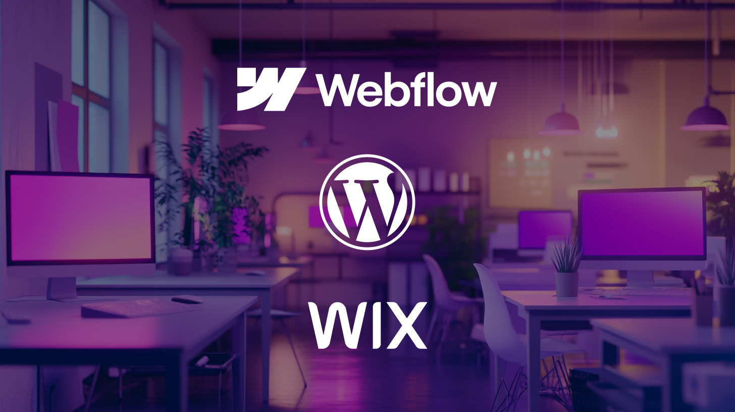 Vertailussa verkkosivualustat: WordPress, Webflow vai Wix