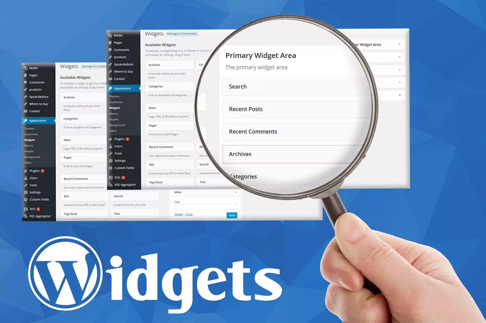 Widget WordPress là gì?