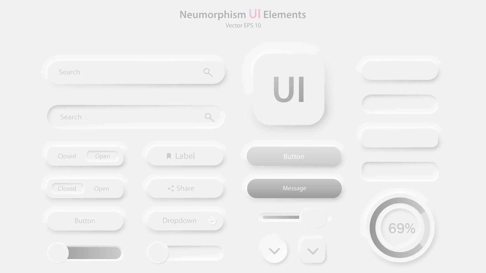 Nhược điểm của Neumorphism