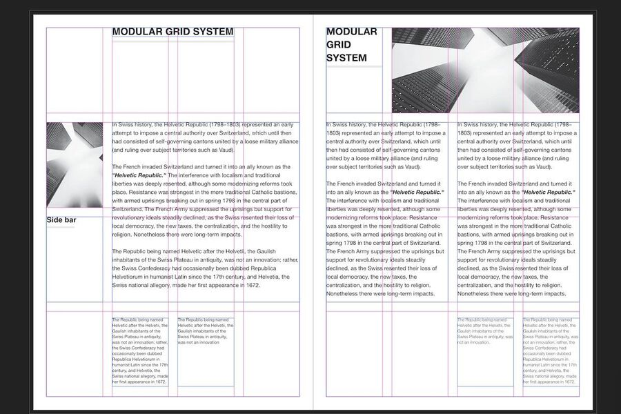 Modular Grid (lưới mô-đun)