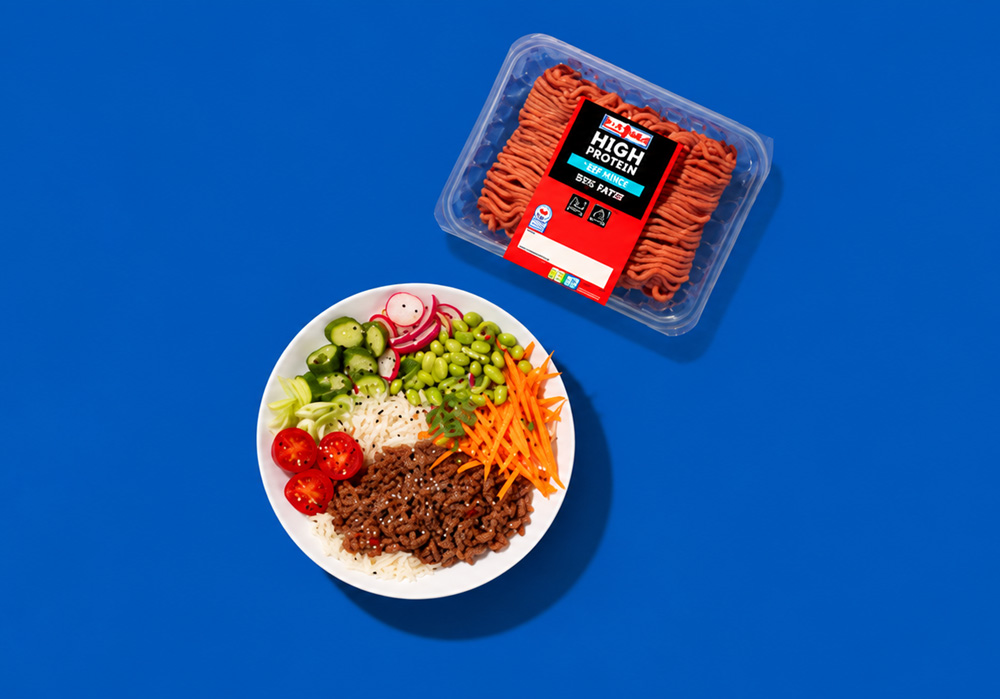 Lidl GB launches hybrid meat range with up to 50% more protein