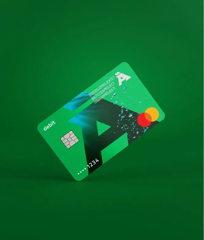 Àlandsbanken designed bankcard by Agency Leroy