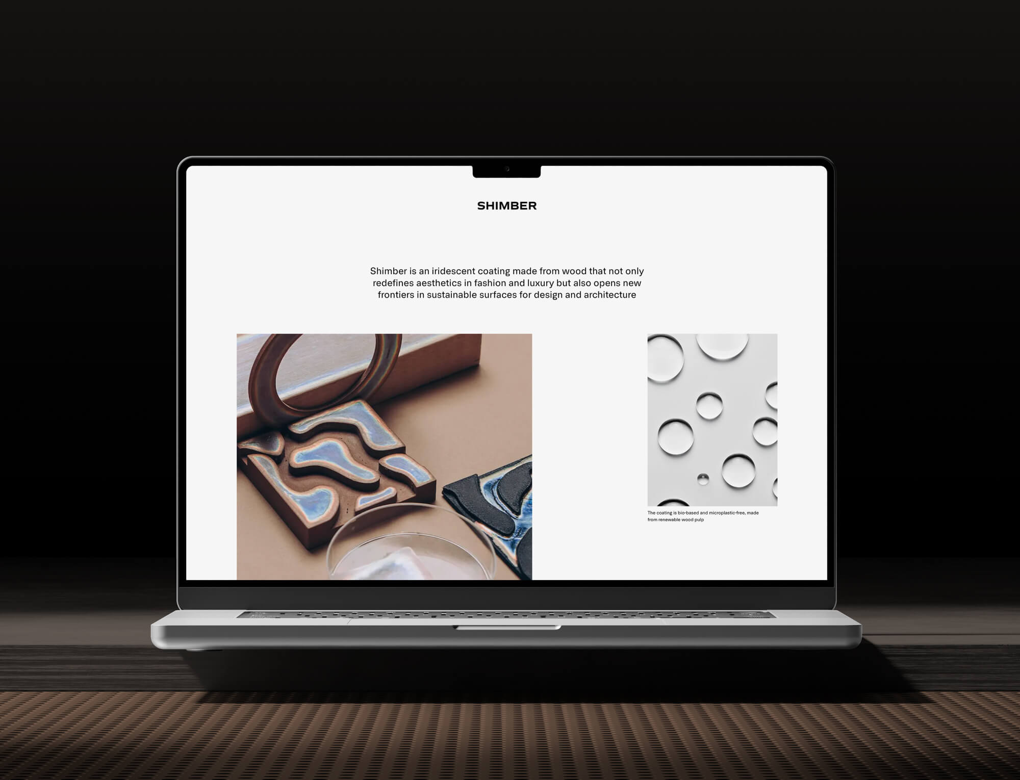 Shimber Website Design