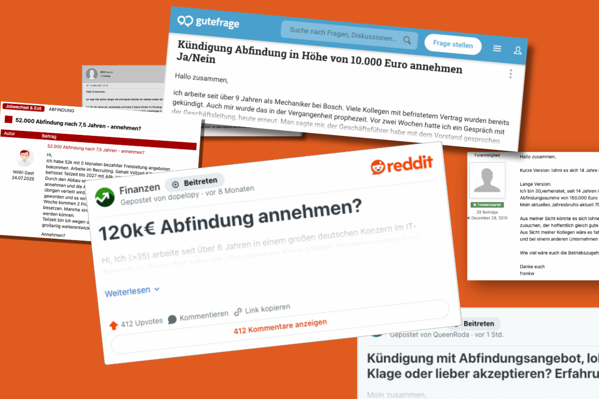 Abfindungsangebot annehmen oder nicht?