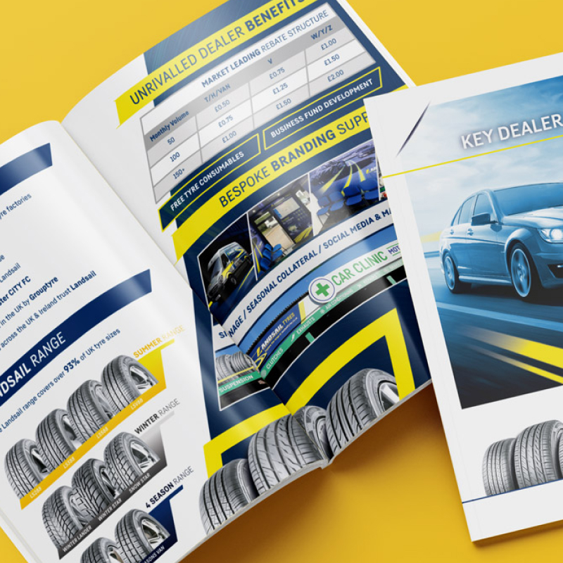 Brochure Design - Landsail Tyres
