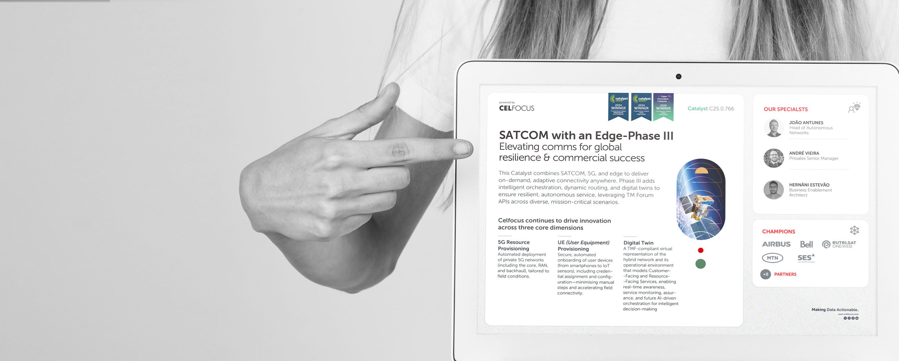 Catalyst: SATCOM with an edge-phase III