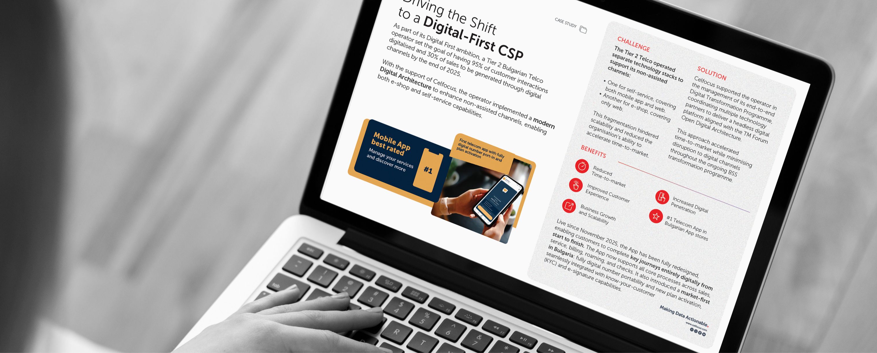 Tier 2: Driving the shift to a digital-first CSP One Pager