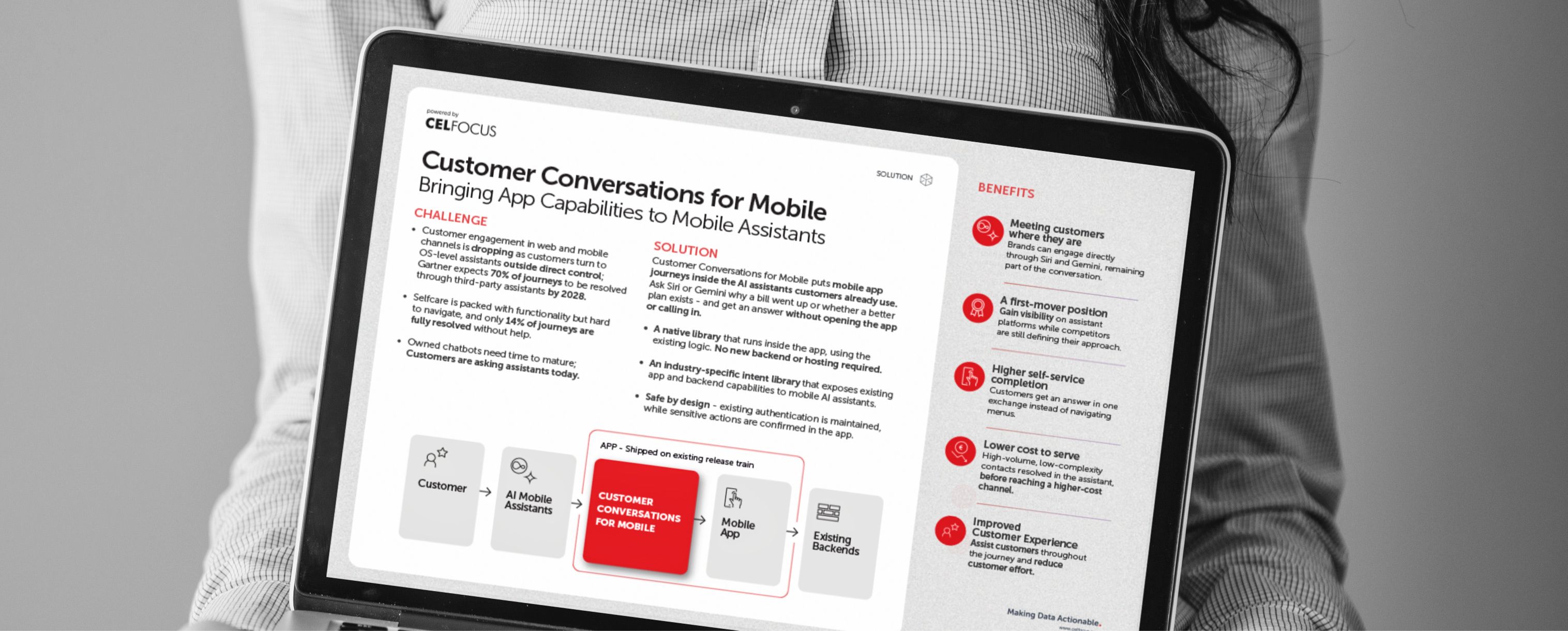 Customer Conversations for Mobile One Pager