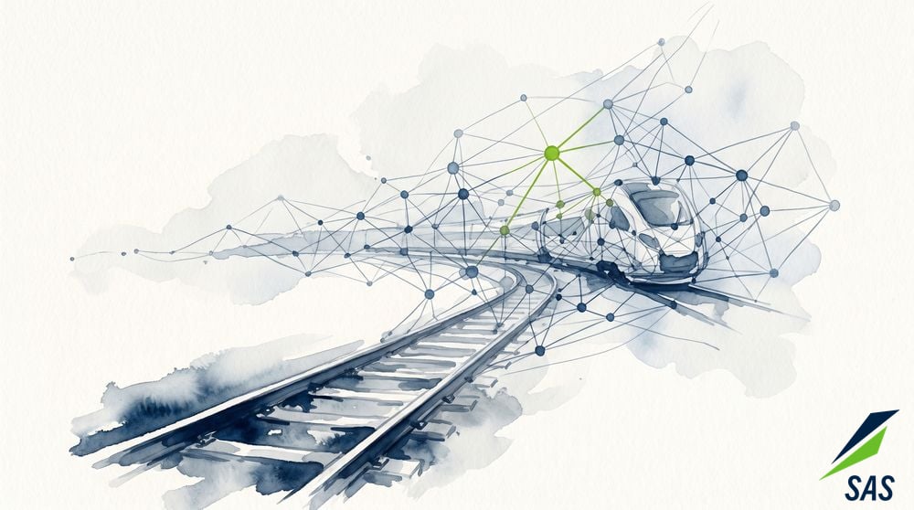 Watercolour hero for Tracks of Change Part 5: Free Transport and the AI Paradigm