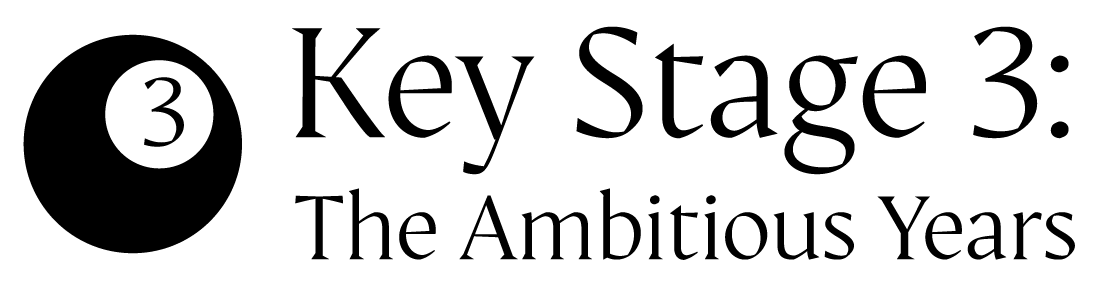 Key Stage 3 - The Ambitious Years Logo