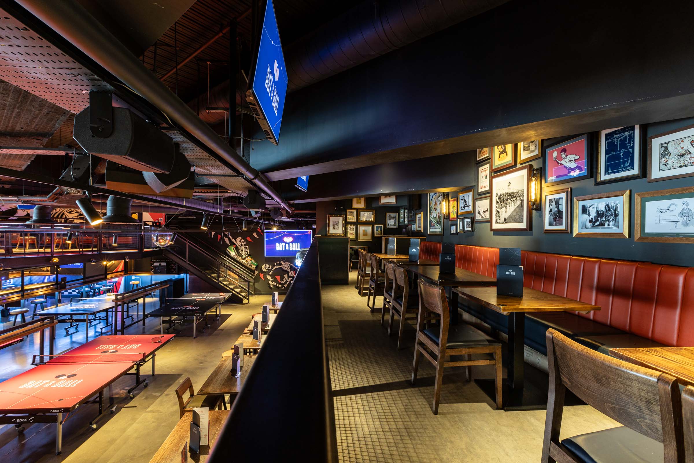 Get your dancing shoes on, this one’s for the avid music lovers. The VIP Deck can host up to 25 guests and is located right next to the DJ deck and overlooks the dance floor. With 2 screens for live sport and bench seating, it's perfect for after smaller parties, celebrations and those who want the VIP experience!