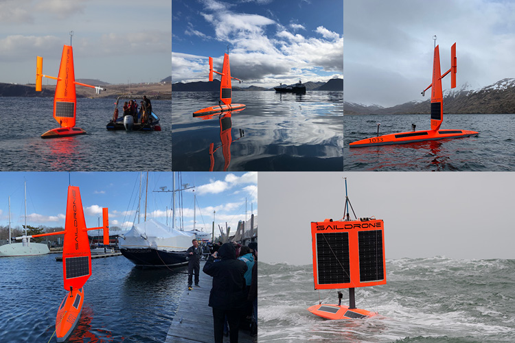 Saildrones equipped with NOAA PMEL ASVCO2 sensor