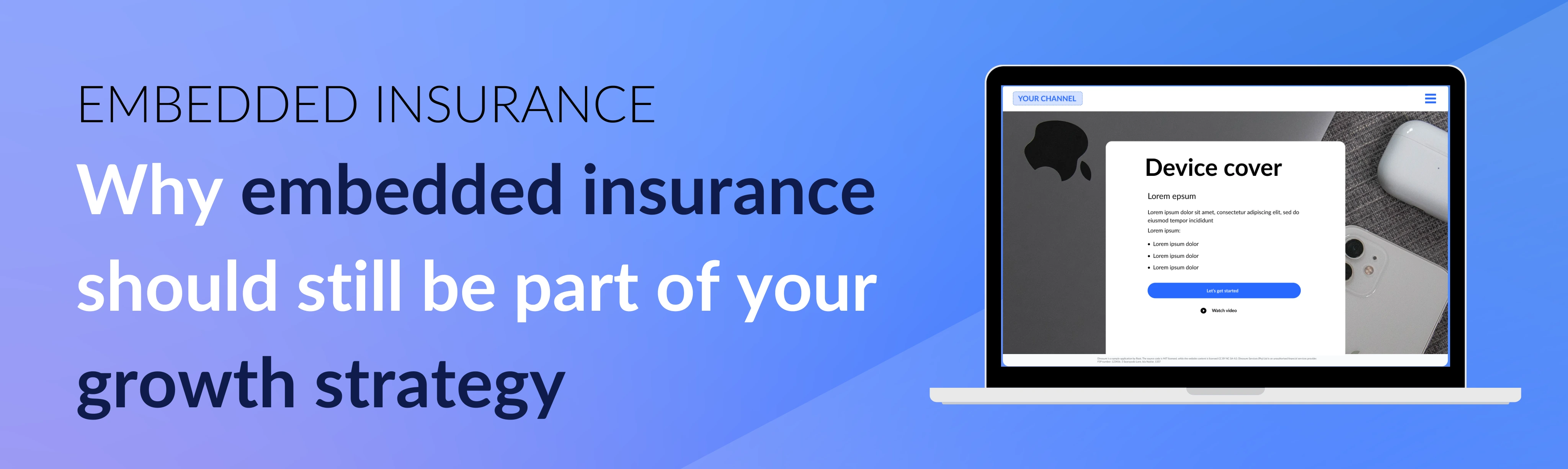 Why embedded insurance should still be part of your growth strategy