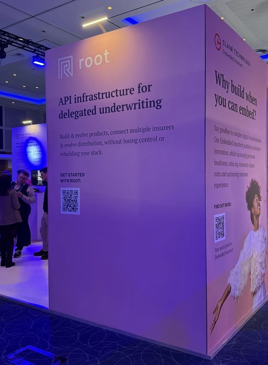 Root's stand at Insurtech Insights Europe 2026 