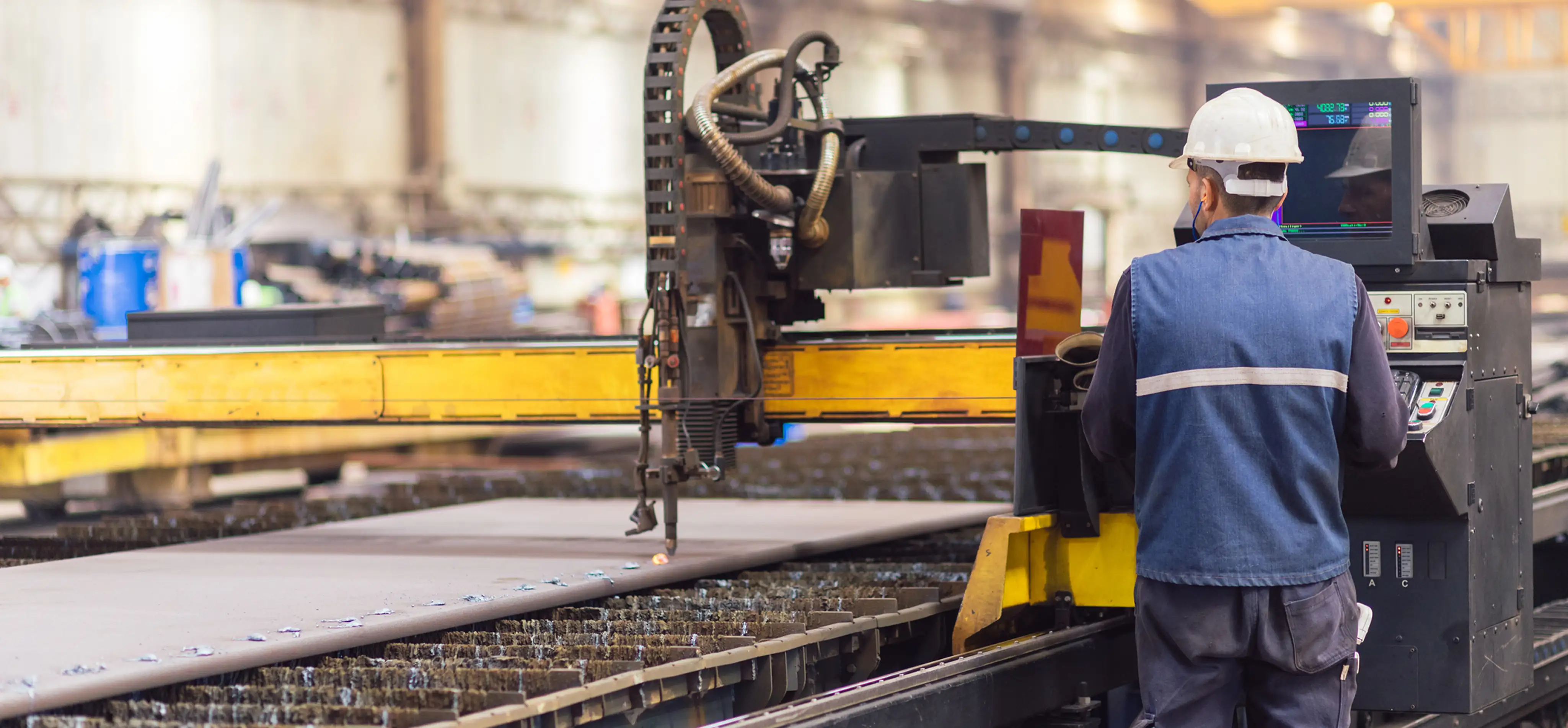 Variety of industrial caster wheels in different sizes and colors.