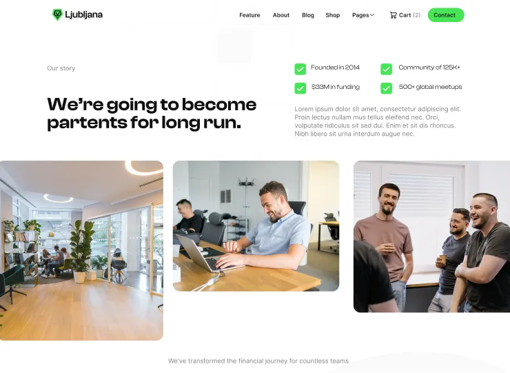 Crypto Webflow Template - Ljubljana - Designed by Azwedo.com and Wedoflow.com
