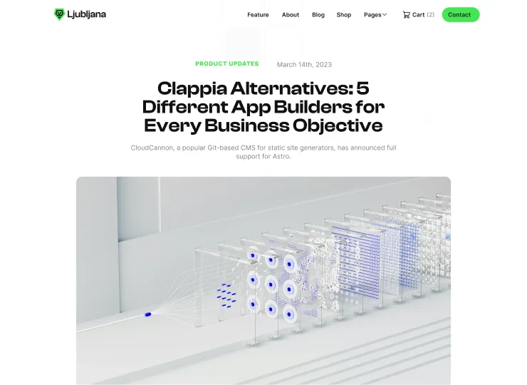 Crypto Webflow Template - Ljubljana - Designed by Azwedo.com and Wedoflow.com
