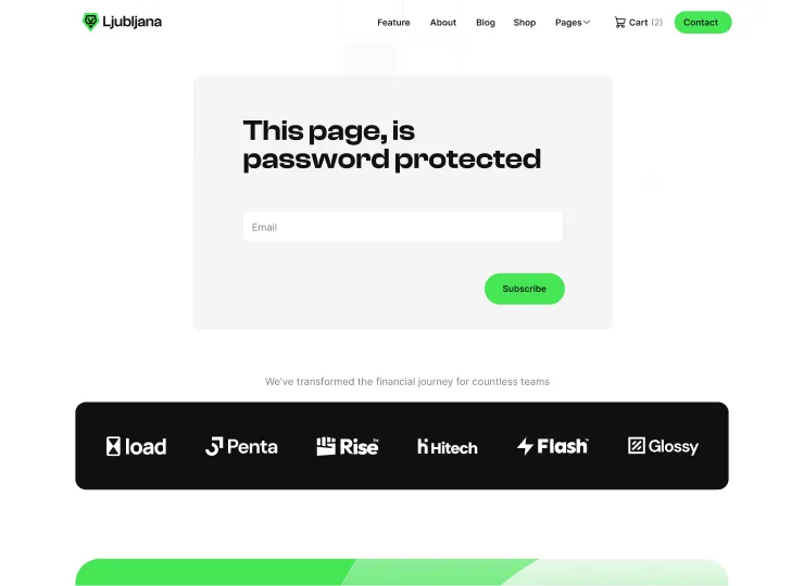 Crypto Webflow Template - Ljubljana - Designed by Azwedo.com and Wedoflow.com